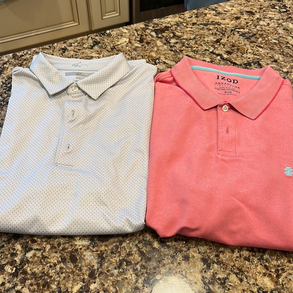 Bundle of 2 Golf Performance Polos - Both Size XL